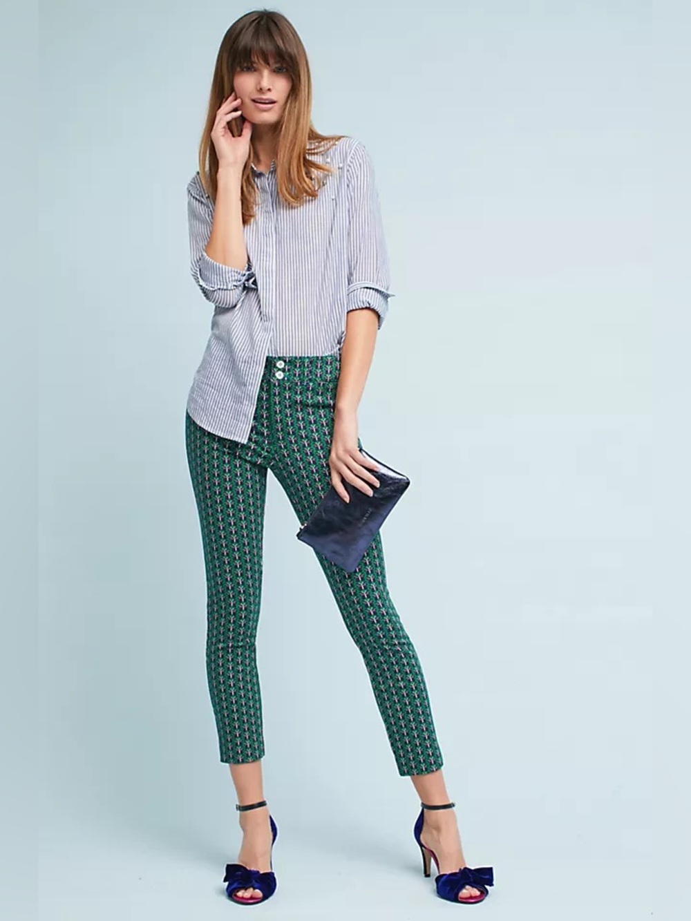 Anthropologie The Essential Slim Trousers